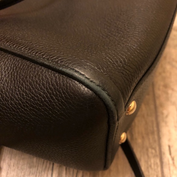 🍃Host Pick🍃Gucci Soho Leather Top Handle Bag Blk - Picture 7 of 9